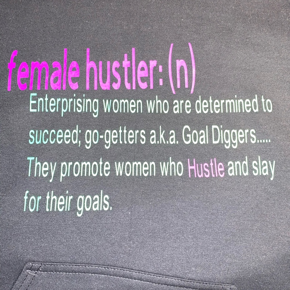 Definition of a female hustler